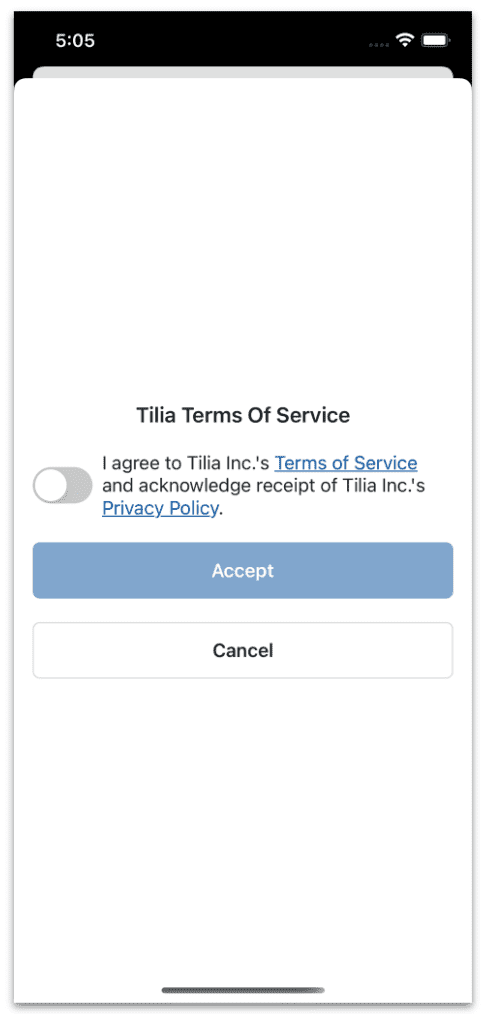 Tilia Hosted Checkout